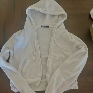 cropped vintage brandy melville zip up